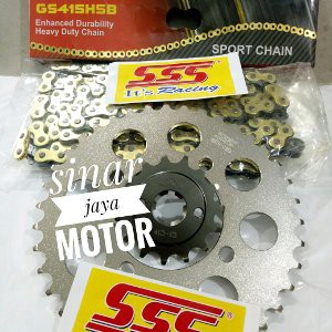 gear sss ninja r  ninja rr 415 full set sss gold