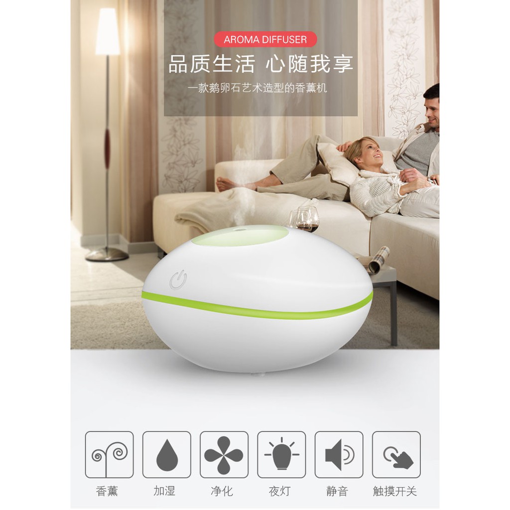 H08 - Humidifier WITH REMOTE VERSION - Essential Oil Aromatherapy Diffuser - 200ml