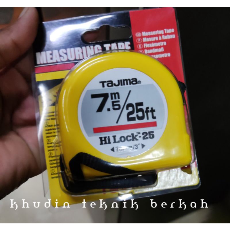 Meteran Tajima 7.5 Meter