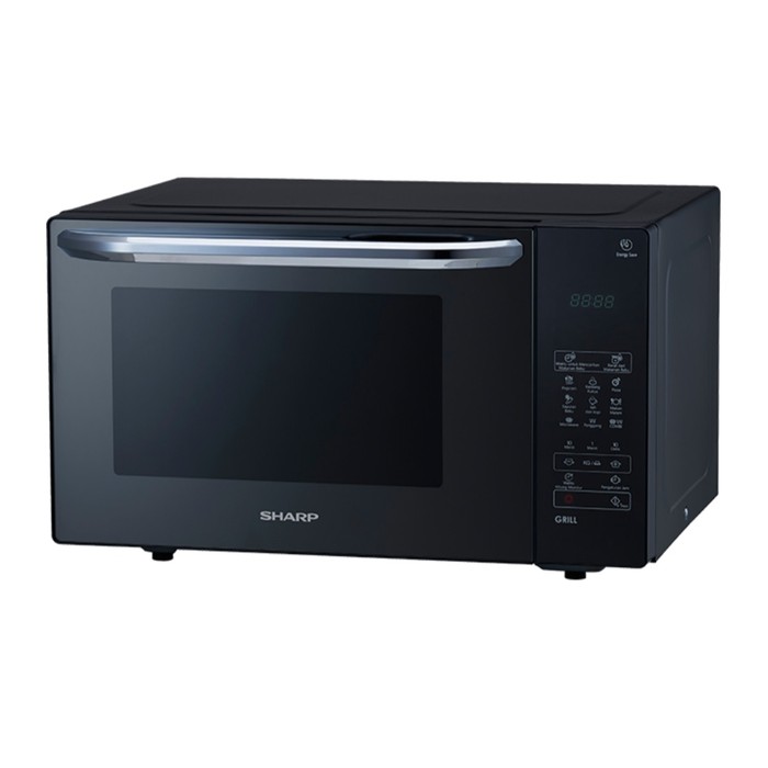 SHARP R 735MT S K Grill Microwave Oven 1000W bagus 