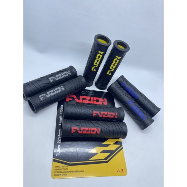 Handgrip Stang fuzion rubber grip motif new sarung gas karet gas handfat universal variasi motor kiri kanan