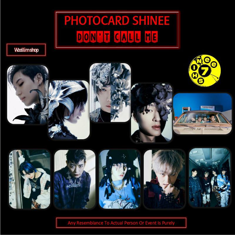 Photocard Shinee - Don't Call Me