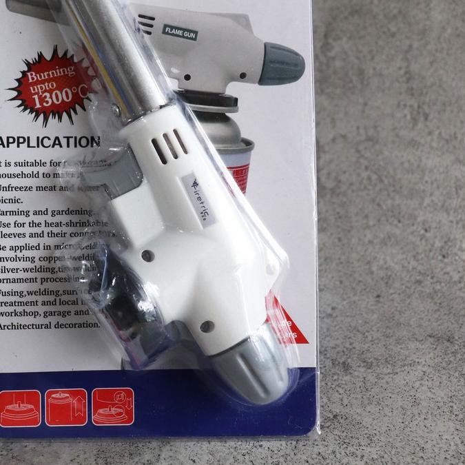 ♖ gas torch portable / kepala gas alat pematik api / flame gun BBQ daging sushi / korek gas api ←