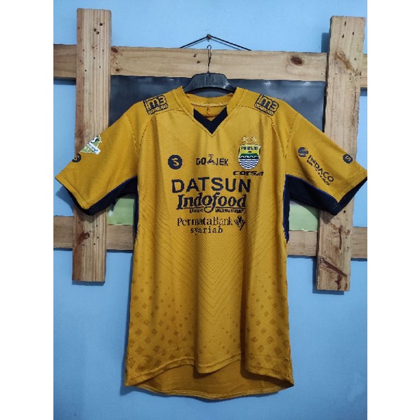 Jersey Persib 3rd Gold 2017