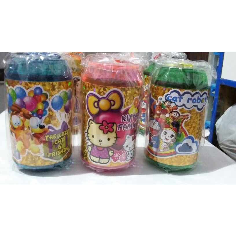 Coin Bank / Celengan Plastik Gambar Karakter