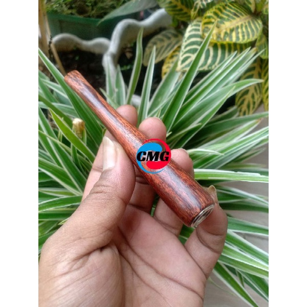 Pipa Once Kayu Gaharu Laka Super Asli Kalimantan 12cm