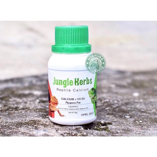 Jungle Herbs D3 Reptile / Kalsium Reptile