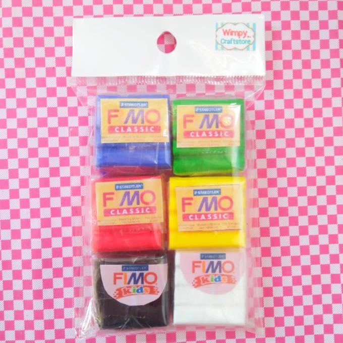 jual polymer clay fimo classic fimo soft bahan clay sculpey premo fimo wimp11