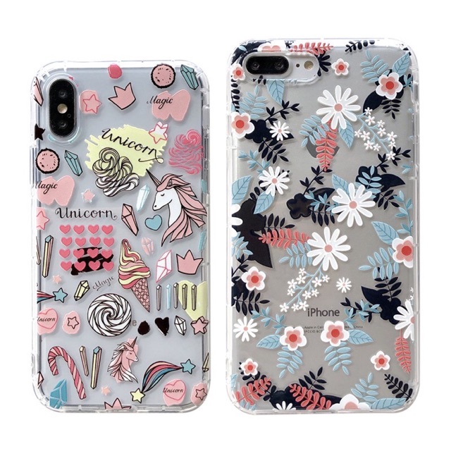 Soft Case Motif Iphone 6 7 8 10 7 8 6s Casing Iphone Motif Aesthetic Case Iphone Foliage Shopee Indonesia