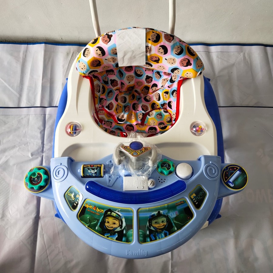 BABYWALKER FAMILY MOTIF PESAWAT IPIN UPIN