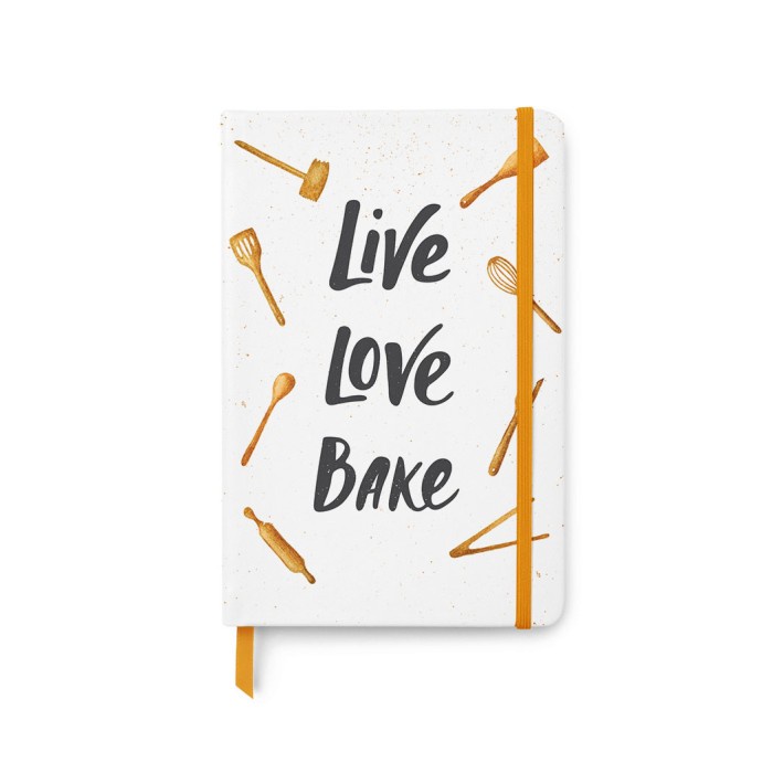 

[RESTOCK] Classic Notebook Custom #Food - Bullet Journal - Planner - Plain