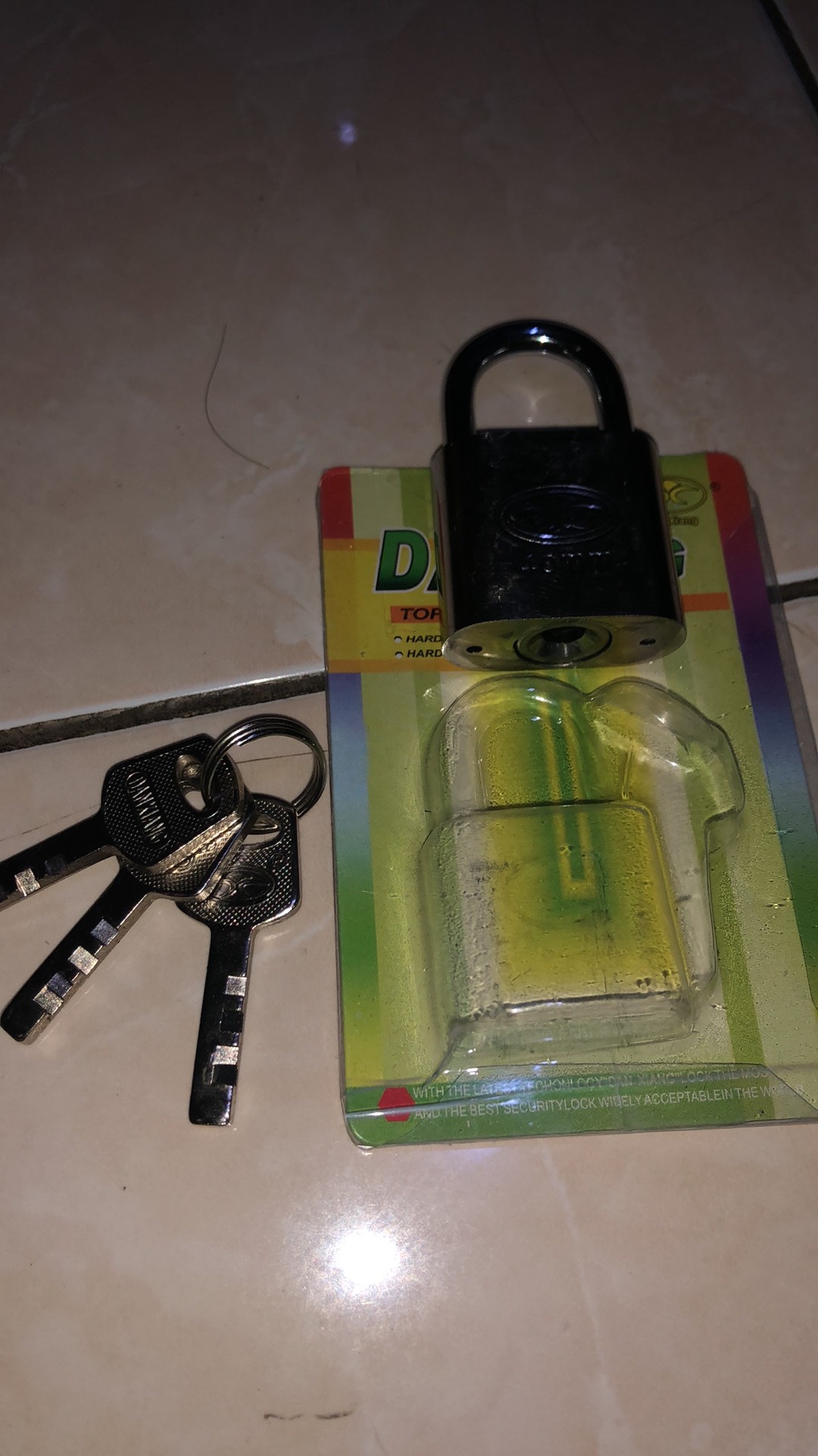 Obral Best Seller Gembok Putih Silver 40mm