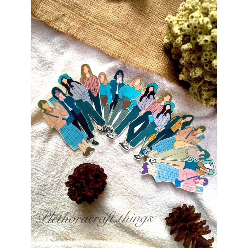 

sticker set journaling set journal kit sticker lucu sticker cute sticker vintage aestetik murah