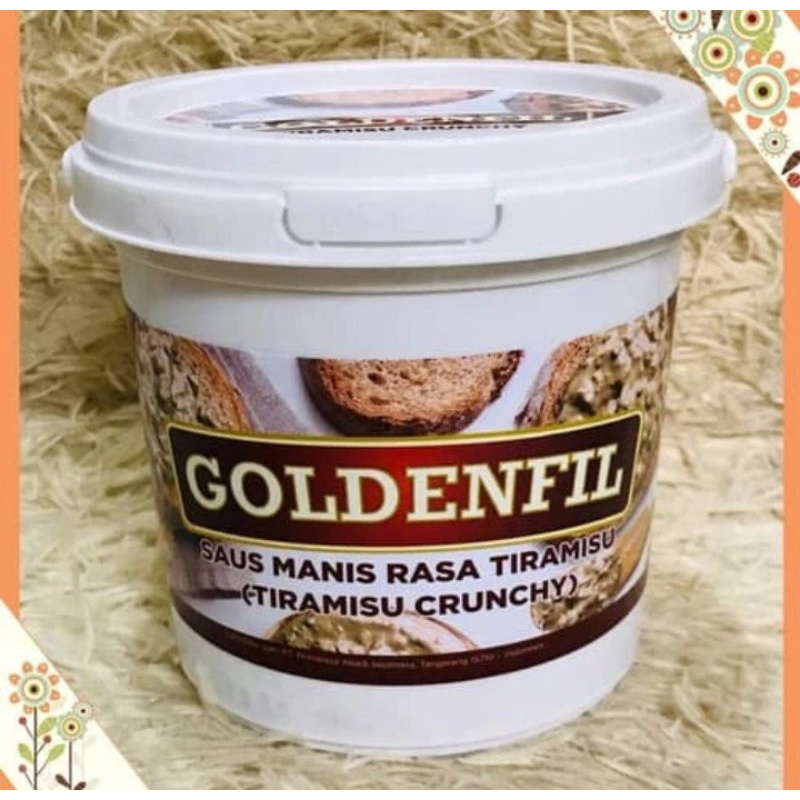 

Selai GOLDENFIL TIRAMISU CHRUNCHY 1 kg