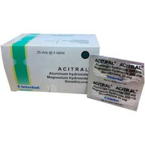 Acitral BOX isi 100 Tablet