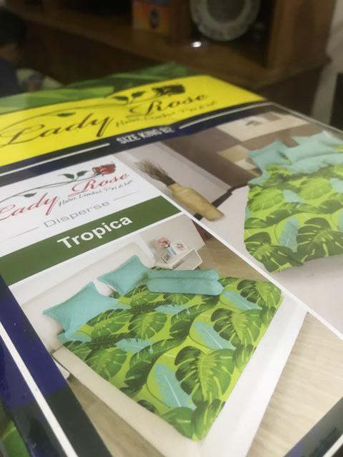 Sprei Lady Rose Tropica - Ukuran 180x200