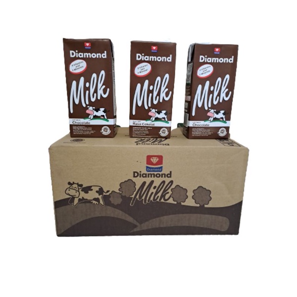 

Susu UHT Diamond Kartonan Coklat 1 Liter