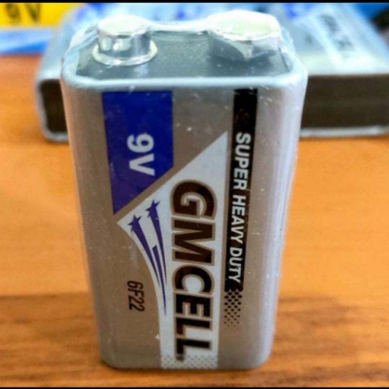 Batere Kotak 9V (6F22) Murah Bisa untuk Supply ESR Digital - Analog , LOPT Tester , dll..