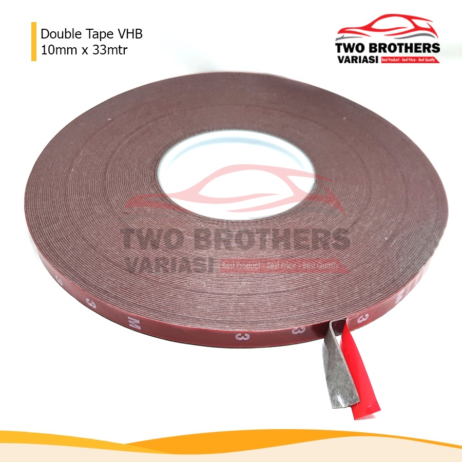 Double Tape Vhb 10mm x 33mtr Serupa 3M