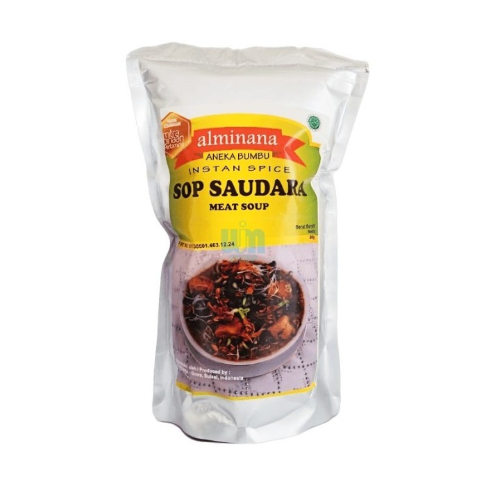 

Alminana SOP Saudara 80gr Bumbu Instan Khas Makassar