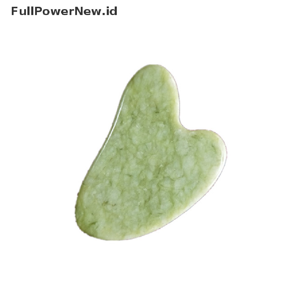 [Full] Natural Jade Stone Guasha Board Massage Tool SPA Therapy Gua Sha Massager .