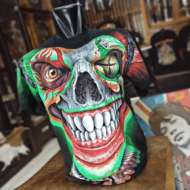 Kaos Import Thailand GLOW IN THE DARK kode33