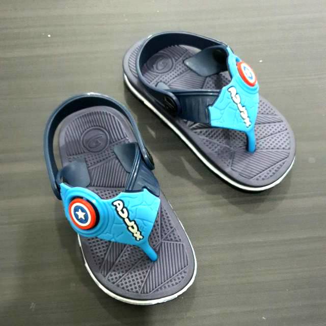 SANDAL BAYI LAKI DULUX 293E CAPTAIN AMERICA USIA 6-12 BULAN