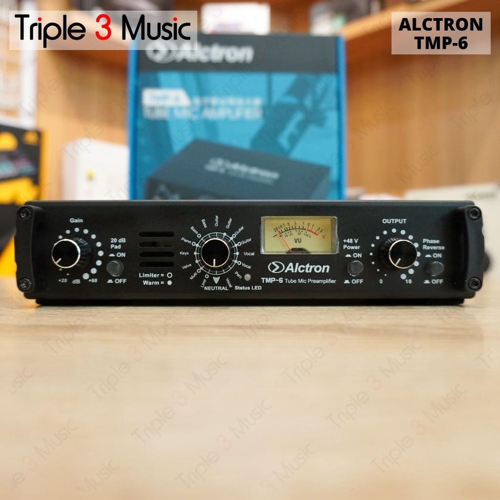 ALCTRON TMP6 TMP 6 Mic Instrument Preamp Tabung ANALOG