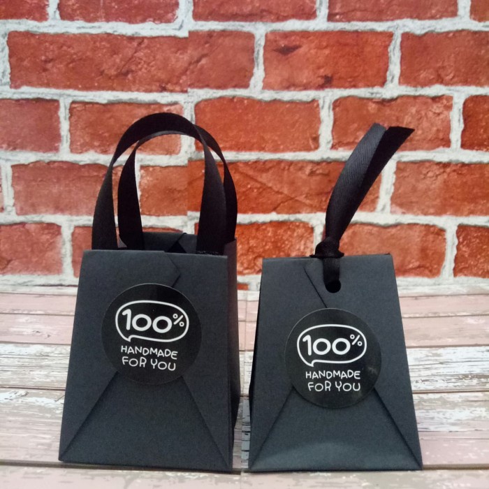 

Mini Origami Paper Bag/Kantong Kertas Hitam