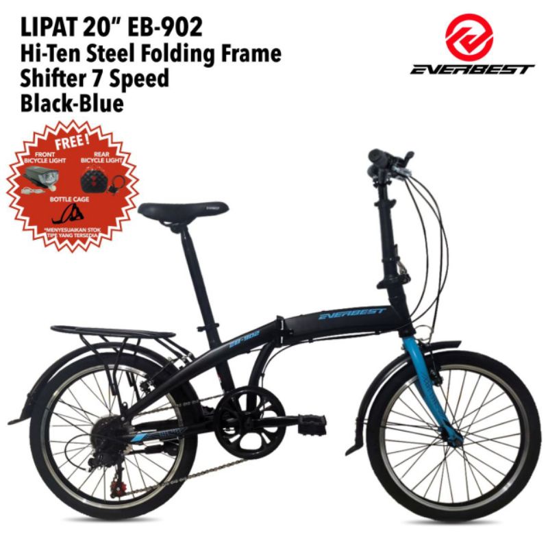 Sepeda Lipat 20 Everbest By Pacific Eb 902 Disk Brake 7 Speed