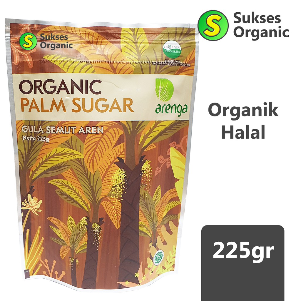 

Organic Palm Sugar/Gula Semut Aren | Arenga | 225gr