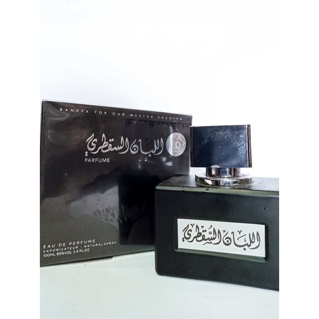 Parfum Luban Socatri Spray 100ml Banafa for Oud Luban Scatri Sokatri Minyak Wangi Impor