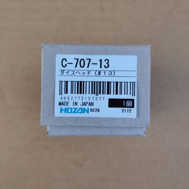 Hozan Tool Replacement Head Sepeda C-707-13. Head Of Spoke Thread Chaser. Mata Senei Senai Jari Jari