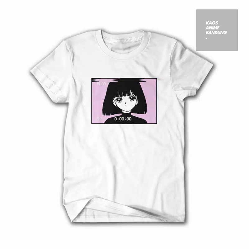 Kaos Anime All Size Kawaii Girl Distro Bandung KAB