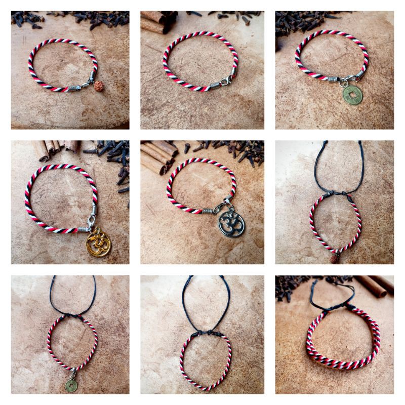 Gelang Tridatu 25 Rb dapat 10 pcs / Gelang Tridatu Murah / Gelang Tridatu Khas Bali / Craft Dewata