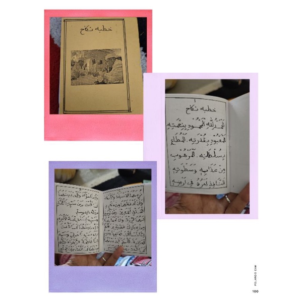 

buku bacaan khutbah nikah ukuran saku