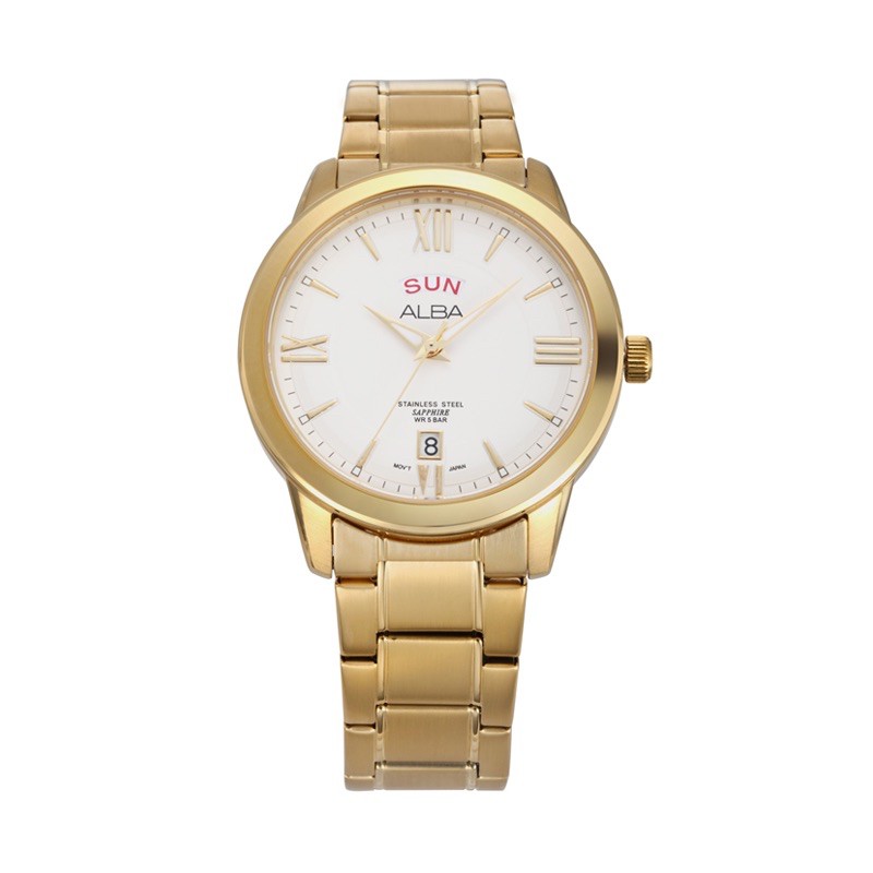 Jam Tangan Pria ALBA AV3144 AV3144X1 (ORIGINAL) (KACA SAPPHIRE)