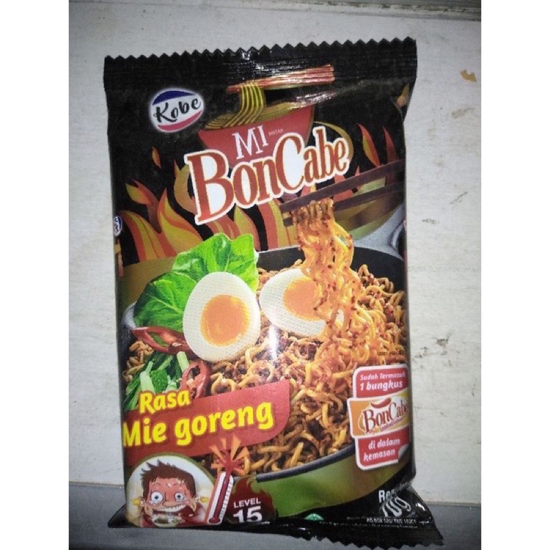 Mi Goreng/Ramen Boncabe Level 15 70gr&amp;105gr