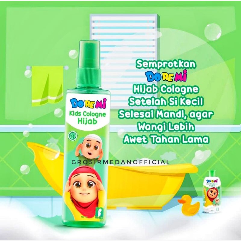 DOREMI NUSSA EDITION HALAL - HAIR &amp; BODY WASH - SHAMPOO HIJAB - COLOGNE - HAND SANITIZER