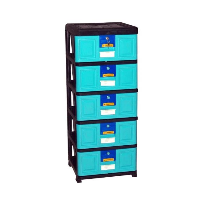 

BARU LEMARI STOCKCASE PLASTIK SUSUN 5 NAPOLLY-STB500BK1 NE ADC6454EC