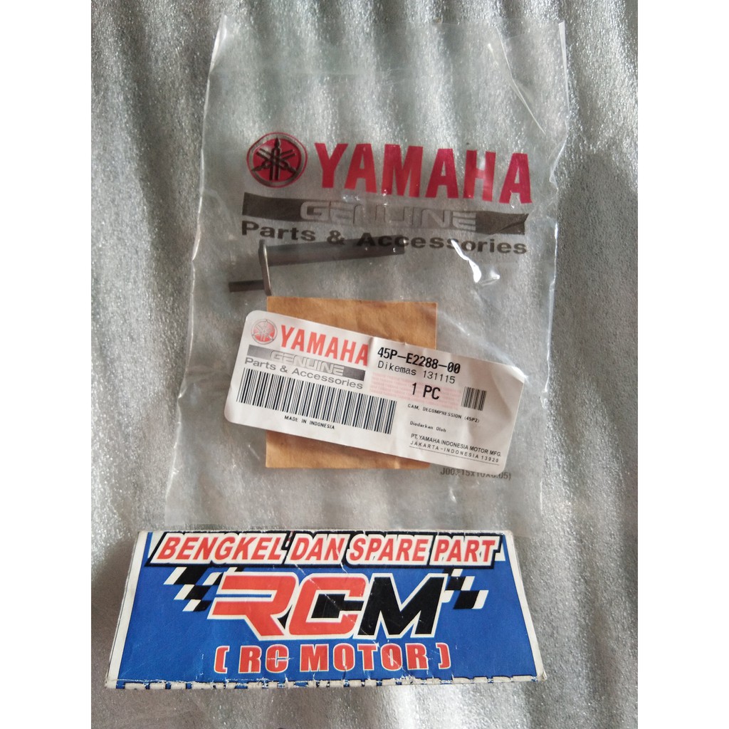 45P-E2288-00 PEN PIN BANDUL BANDULAN OTOMATIS NOKEN AS KUPU DEKOMPRESI DECOMPRESI AS GIGI SENTRIK ORI ORIGINAL YAMAHA YGP ASLI