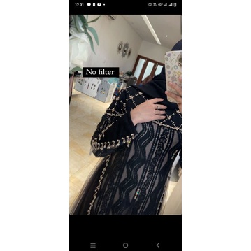 FREEBOOKED CREAMY M MADINAH LUXURY  dress by JAVINA