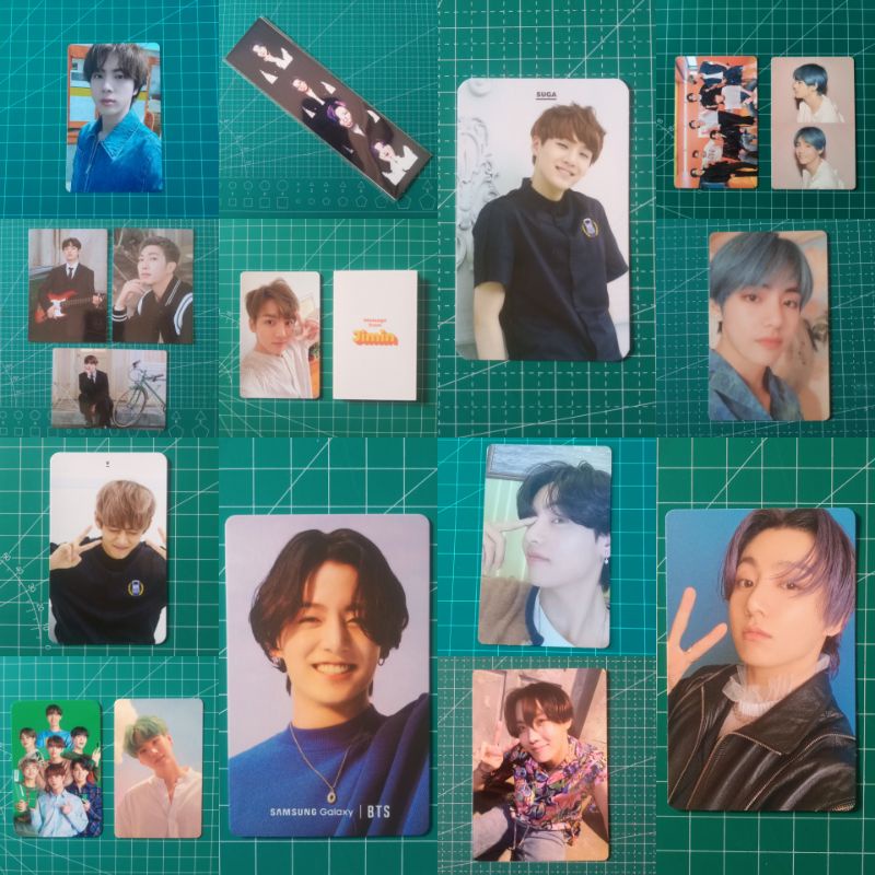 PHOTOCARD PC BTS OFFICIAL HER L BE ESS ESSENTIAL GITAR BUTTER TEAR U BOBO CREAM GROUP PEACHES PERSON