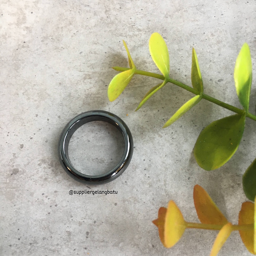 CINCIN KESEHATAN BATU HEMATITE MAGNET GARANSI ORIGINAL TERMURAH GROSIR