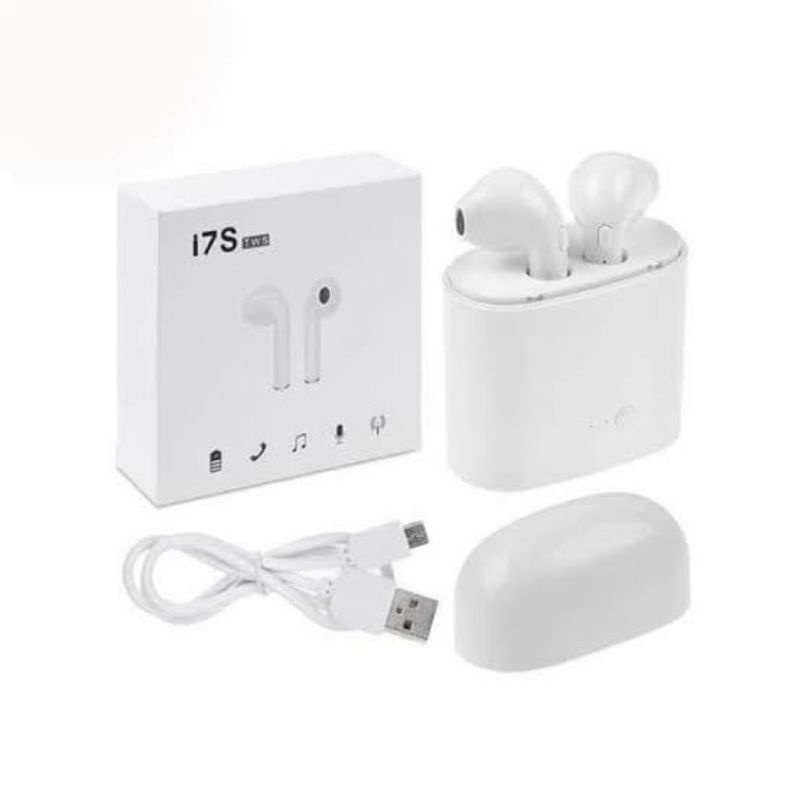 headset bluetooth I7S Tws 5.0 wireless earphone