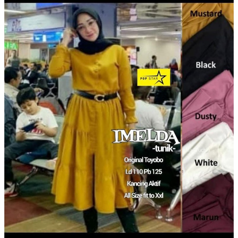 IMELDA TUNIK KATUN TOYOBO