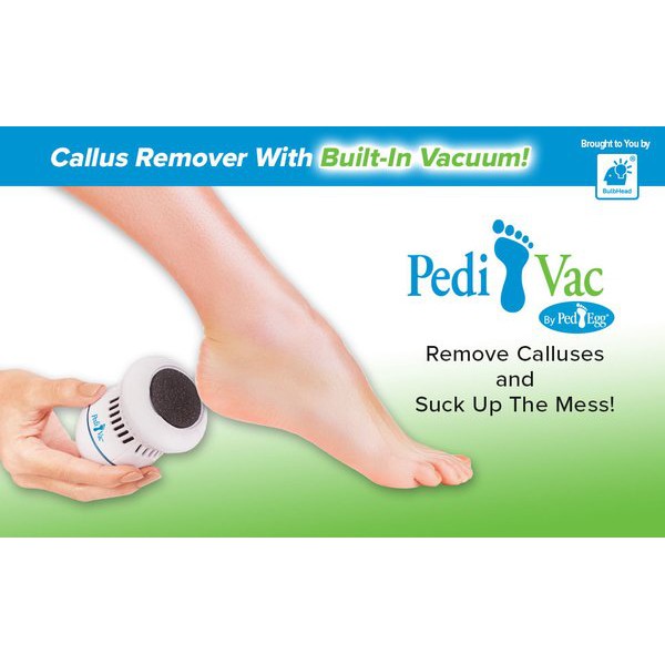 Pedi Vac Perawatan Kaki Pembersih Remover Tumit Kaki Rechargeable