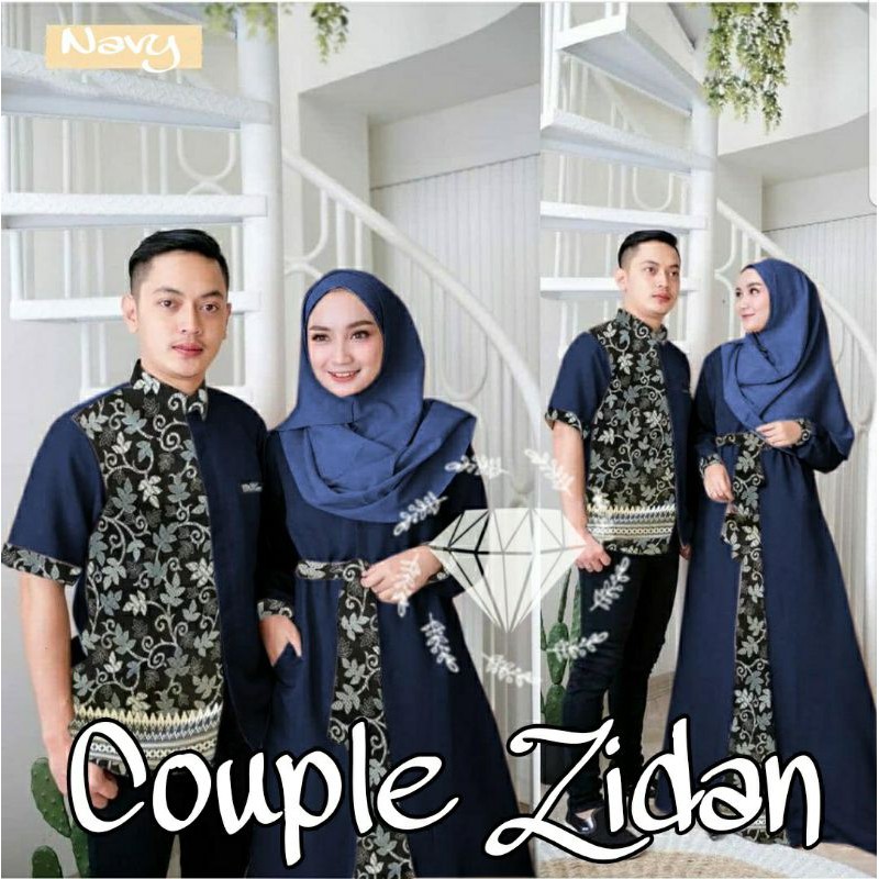 PCS CP COUPLE ZIDAN BATIK PASANGAN KEMEJA COWO DAN GAMIS MAXY CEWE 2 UKURAN L DAN XL MR ADA VIDEO REVIEW ASLI PRODUK