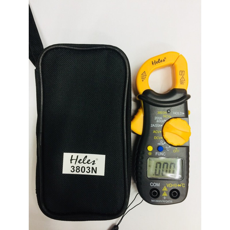 Tang ampere Heles 3803 / alat ukur ampere clamp meter