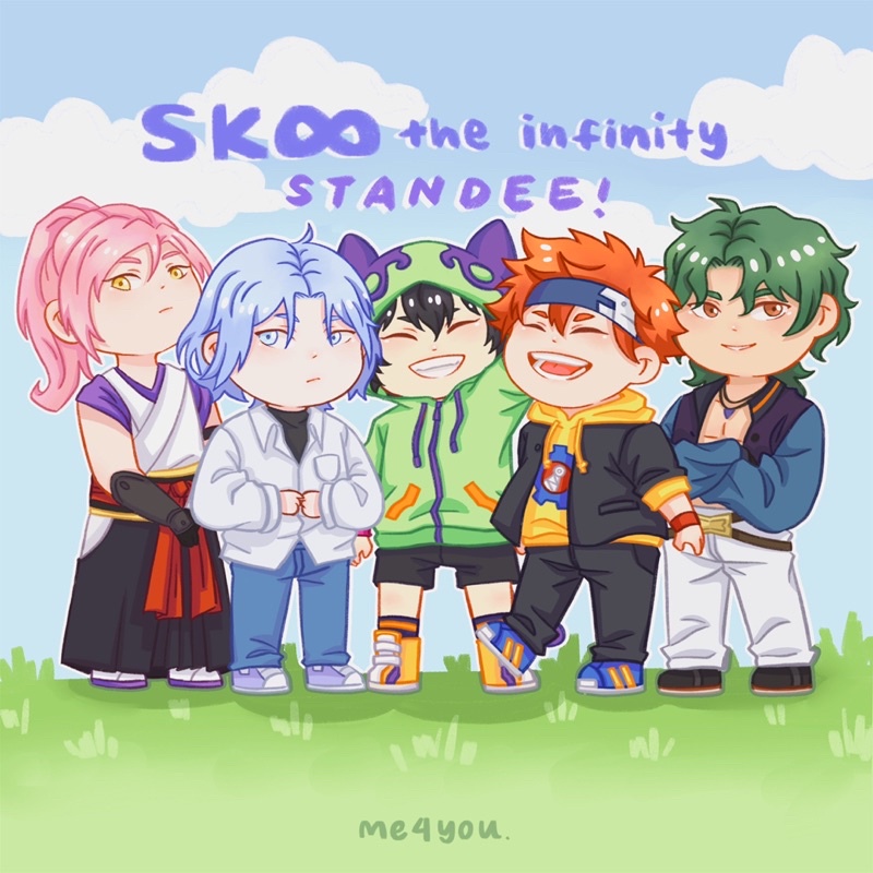 sk8 the infinity standee